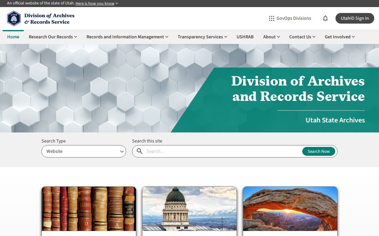 South Salt Lake people search in the Utah State Archives